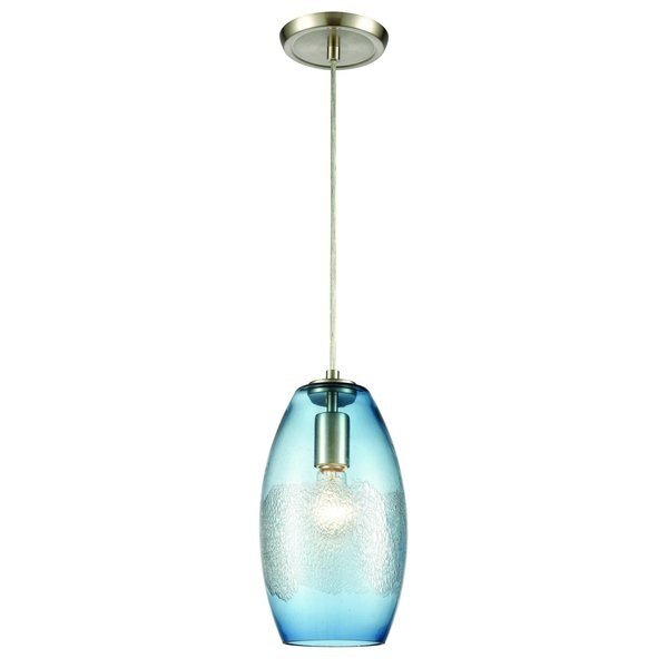 Ebbtide 6'' Wide 1-Light Mini Pendant - Satin Nickel, Elk Home, Mfr#: 30210/1